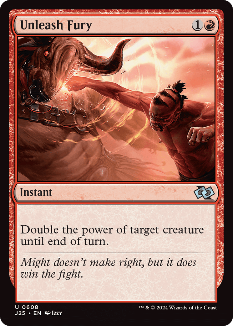 Unleash Fury (J25-608) - Foundations Jumpstart