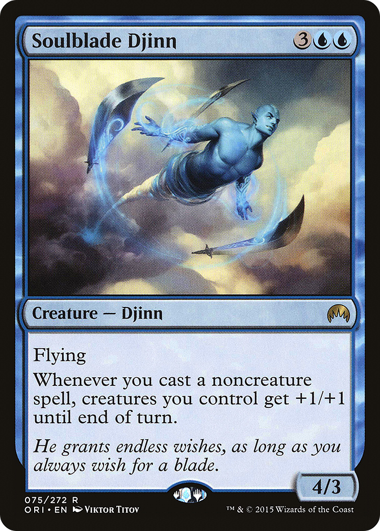 Soulblade Djinn [Magic Origins] Foil