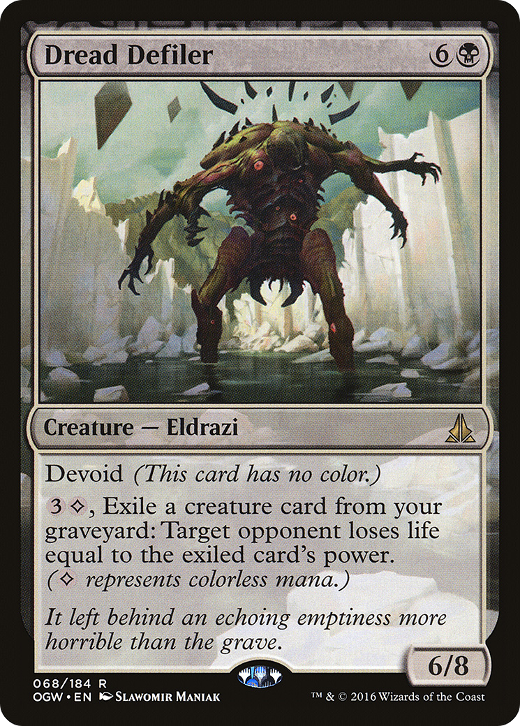 Dread Defiler [Oath of the Gatewatch] Foil