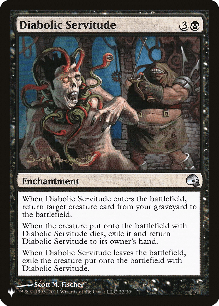 Diabolic Servitude |  (PD3-22) [The List]