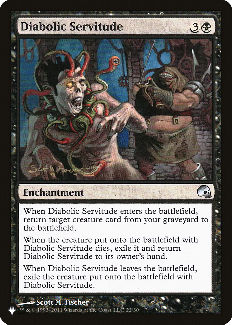 Diabolic Servitude |  (PD3-22) [The List]