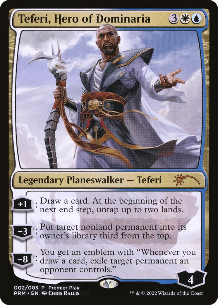 Teferi, Hero of Dominaria [Pro Tour Promos] Foil