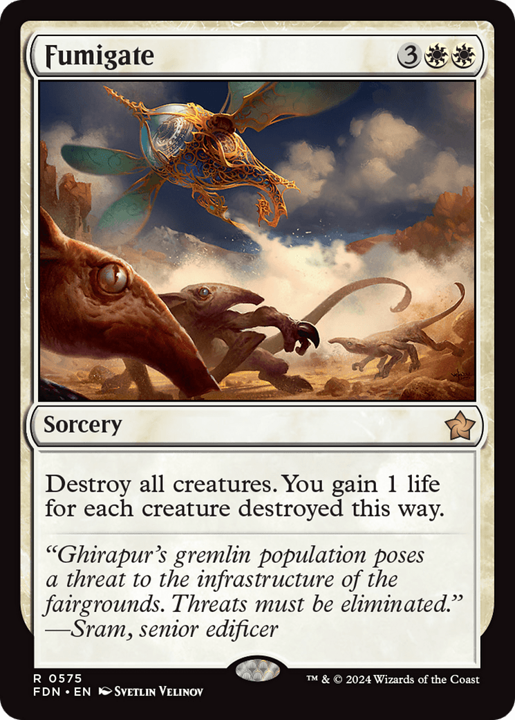 Fumigate (FDN-575) - Foundations