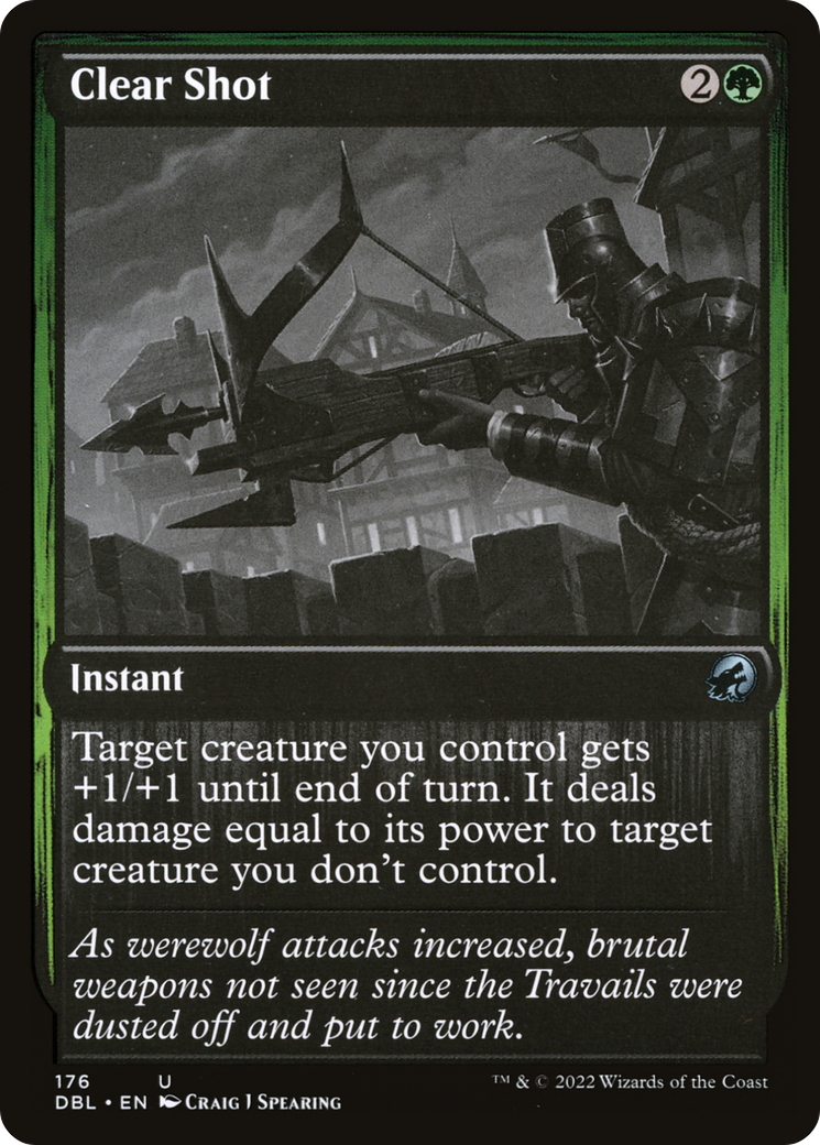 Clear Shot [Innistrad: Double Feature] Foil