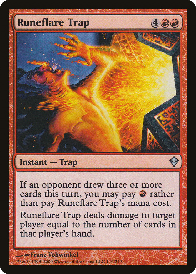 Runeflare Trap [Zendikar] Foil