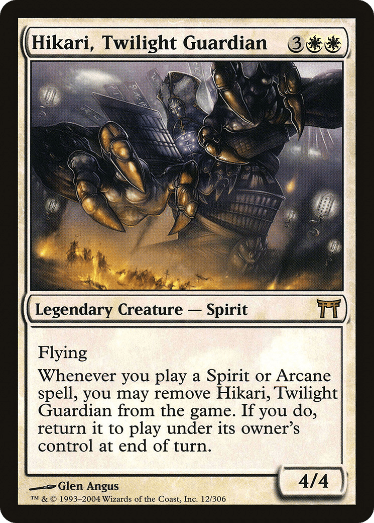 Hikari, Twilight Guardian [Champions of Kamigawa] Foil
