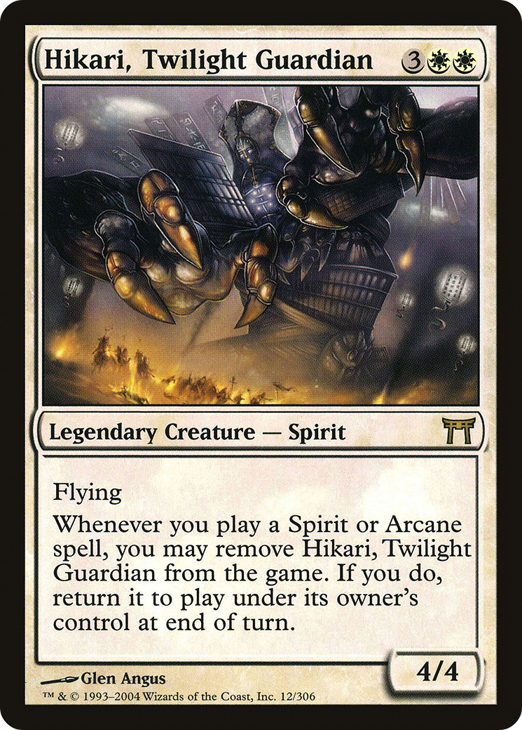 Hikari, Twilight Guardian [Champions of Kamigawa] Foil