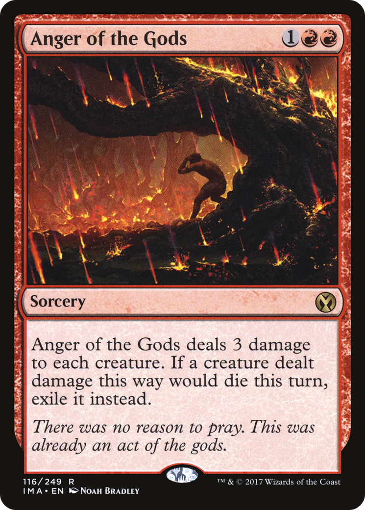 Anger of the Gods [Iconic Masters] Foil