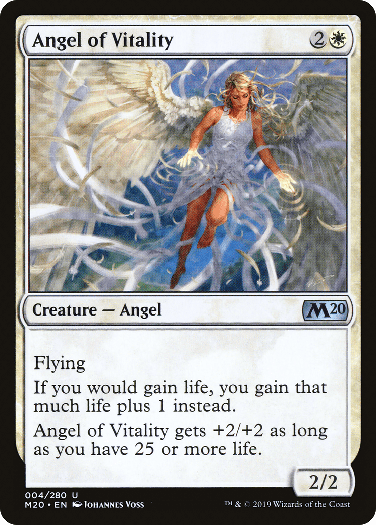 Angel of Vitality [Core Set 2020] Foil