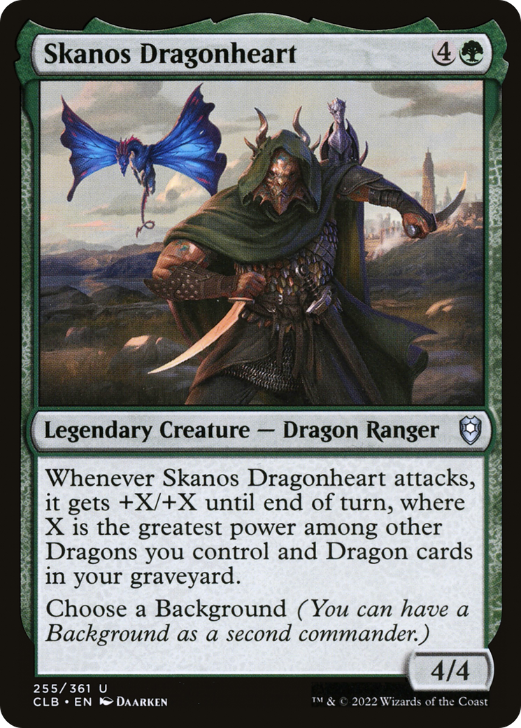 Skanos Dragonheart [Commander Legends: Battle for Baldur's Gate] Foil