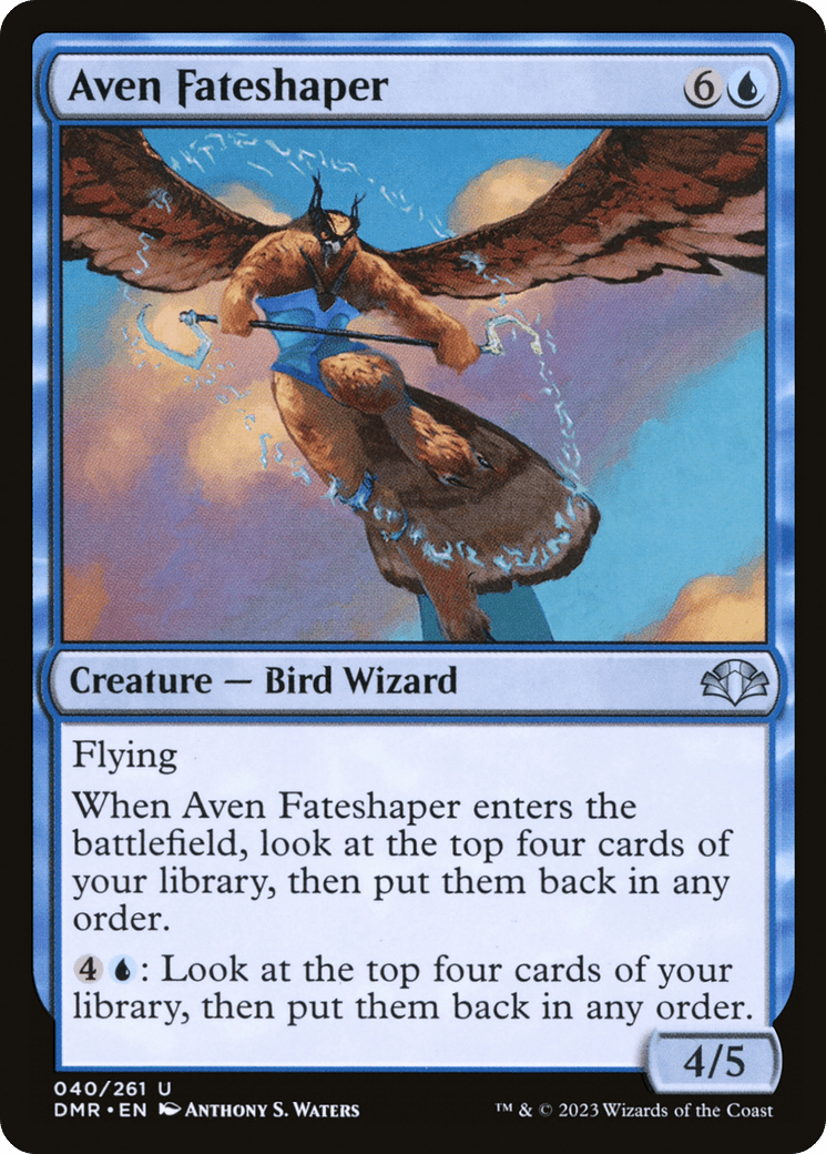 Aven Fateshaper [Dominaria Remastered] Foil