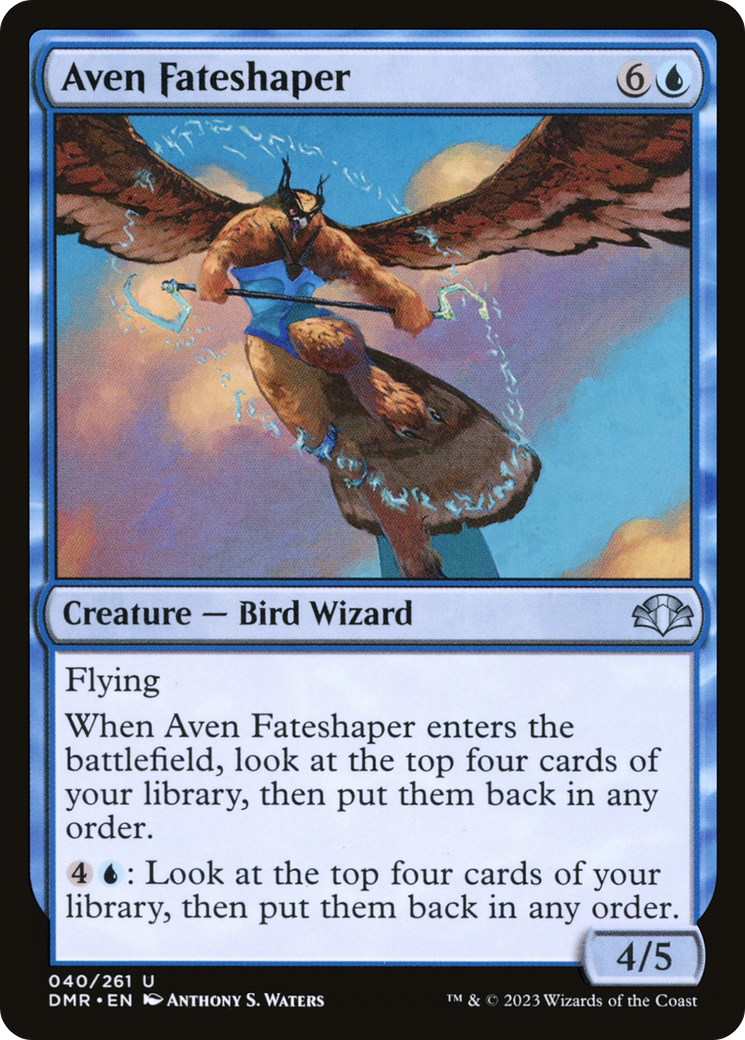 Aven Fateshaper [Dominaria Remastered] Foil