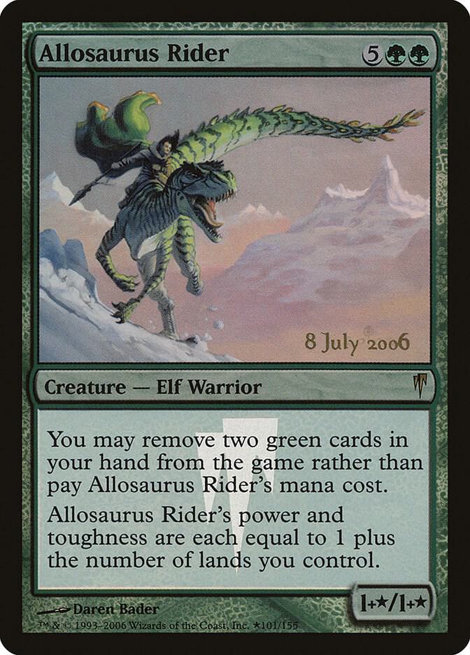 Allosaurus Rider 101★/1 (Prerelease Cards)  - PreRelease Foil