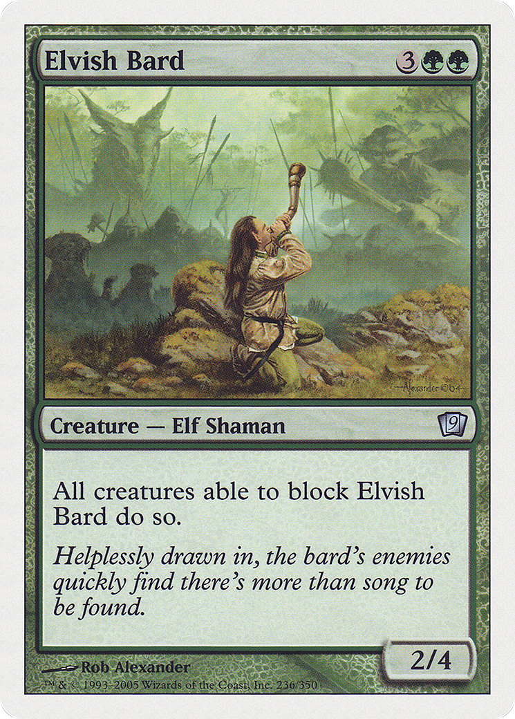Elvish Bard [Ninth Edition] Foil