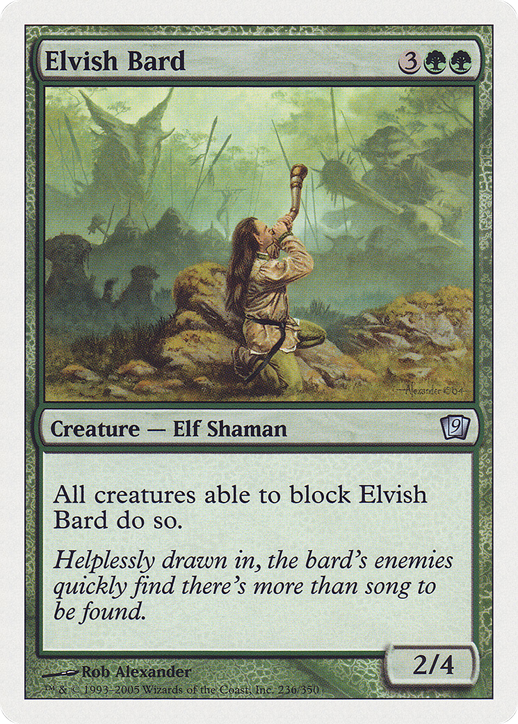 Elvish Bard [Ninth Edition] Foil
