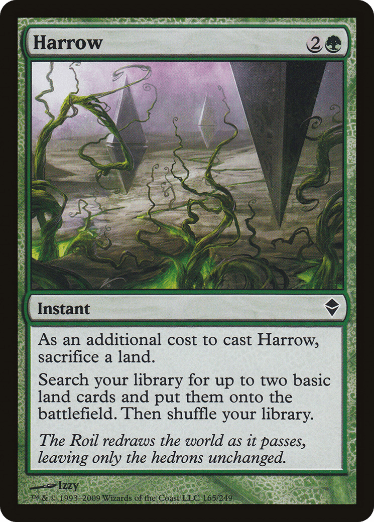 Harrow [Zendikar] Foil