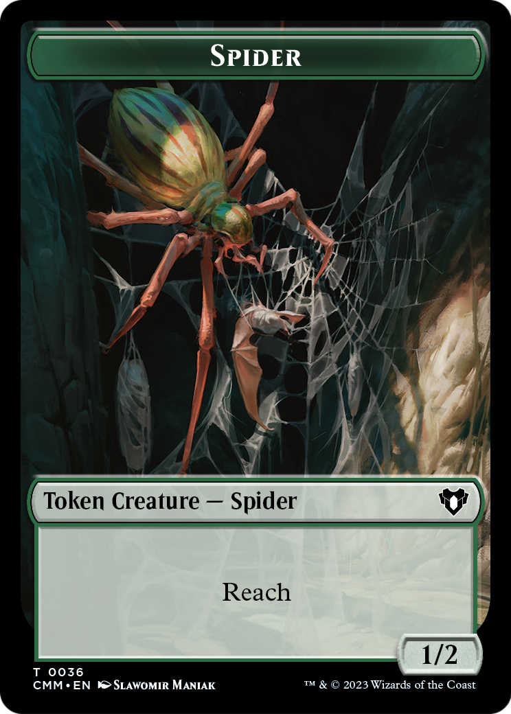 Spider (TCMM-036) - Commander Masters Tokens