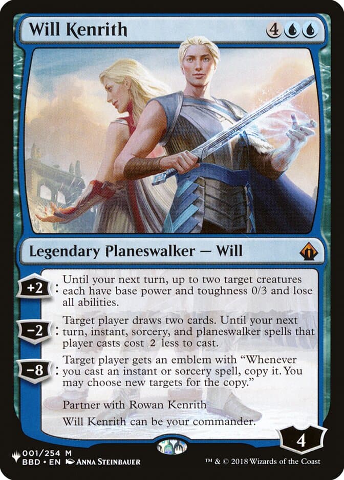 Will Kenrith |  (BBD-1) [The List]