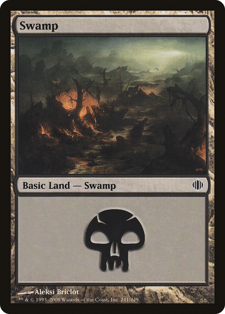Swamp (241) [Shards of Alara] Foil