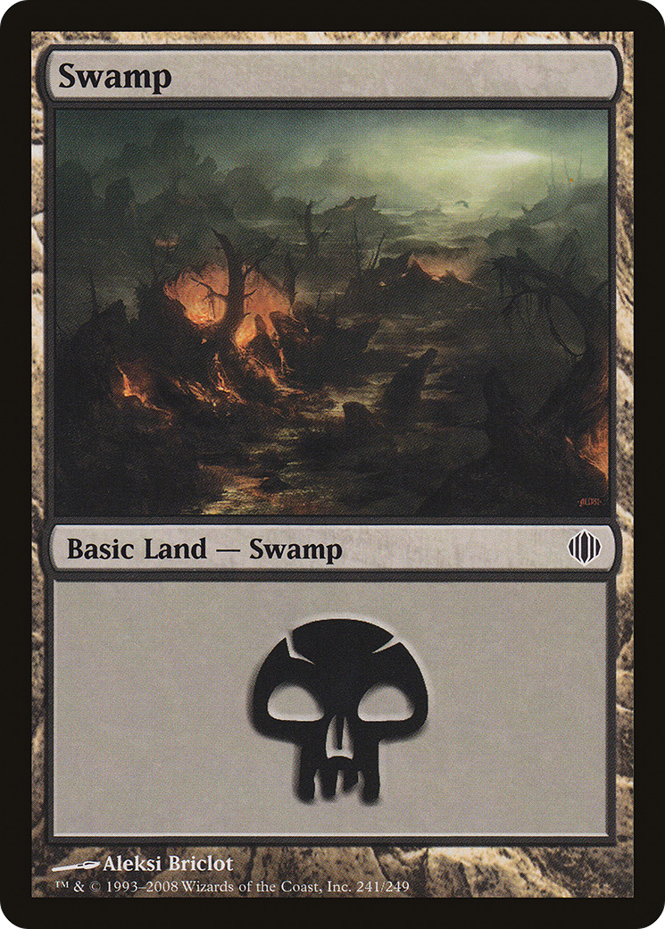 Swamp (241) [Shards of Alara] Foil