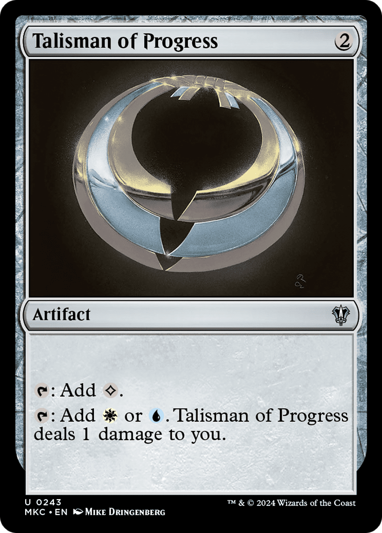 Talisman of Progress [Murders at Karlov Manor Commander]