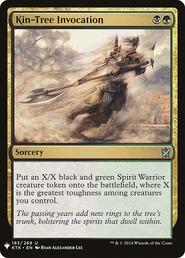 Kin-Tree Invocation |  (KTK-183) [The List]