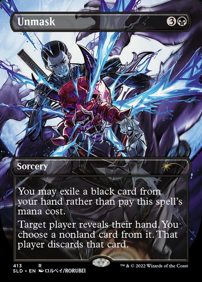 Unmask (Borderless) [Secret Lair Drop Series] Foil