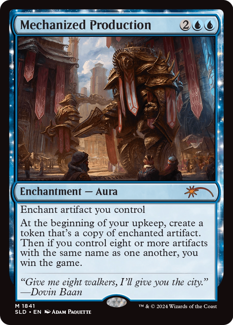 Mechanized Production (1841) [Secret Lair Drop Series]