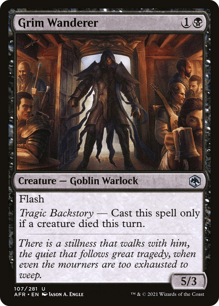 Grim Wanderer [Dungeons & Dragons: Adventures in the Forgotten Realms] Foil
