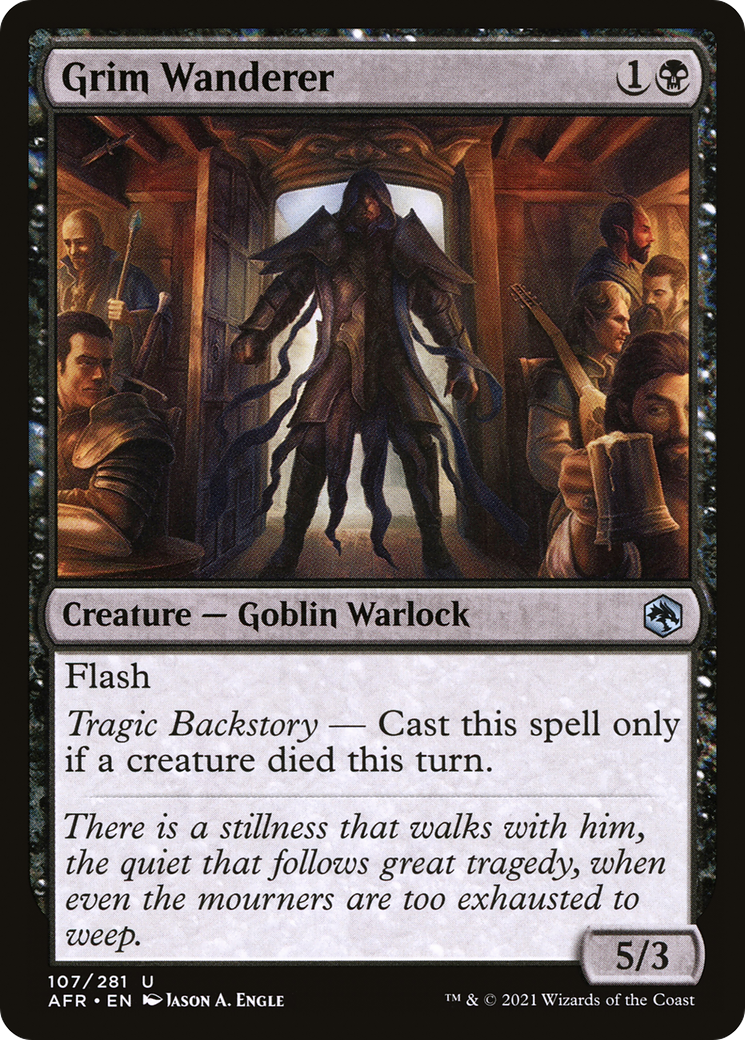 Grim Wanderer [Dungeons & Dragons: Adventures in the Forgotten Realms] Foil
