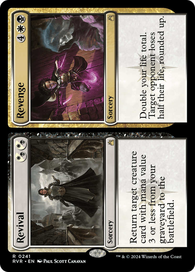 Revival // Revenge [Ravnica Remastered] Foil