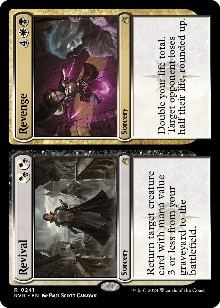 Revival // Revenge [Ravnica Remastered] Foil