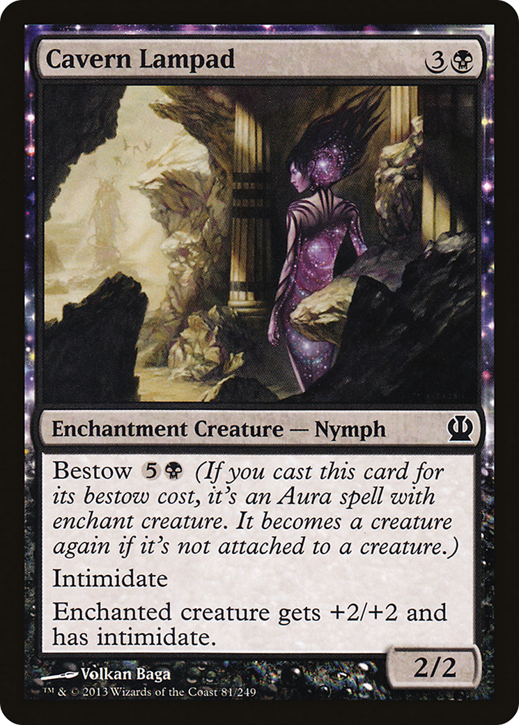 Cavern Lampad [Theros] Foil