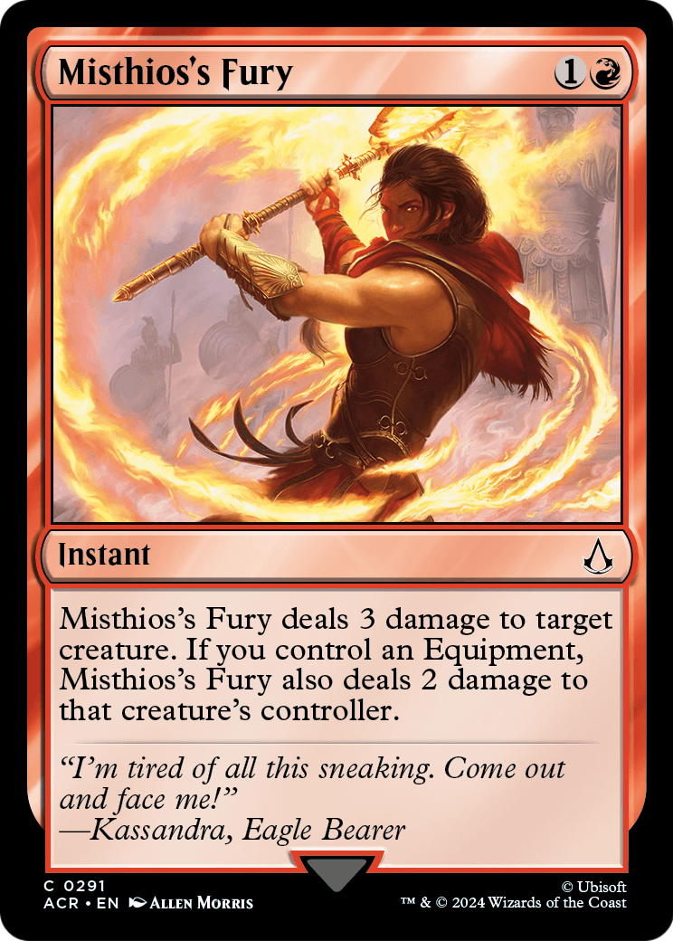 Misthios's Fury [Assassin's Creed] Foil
