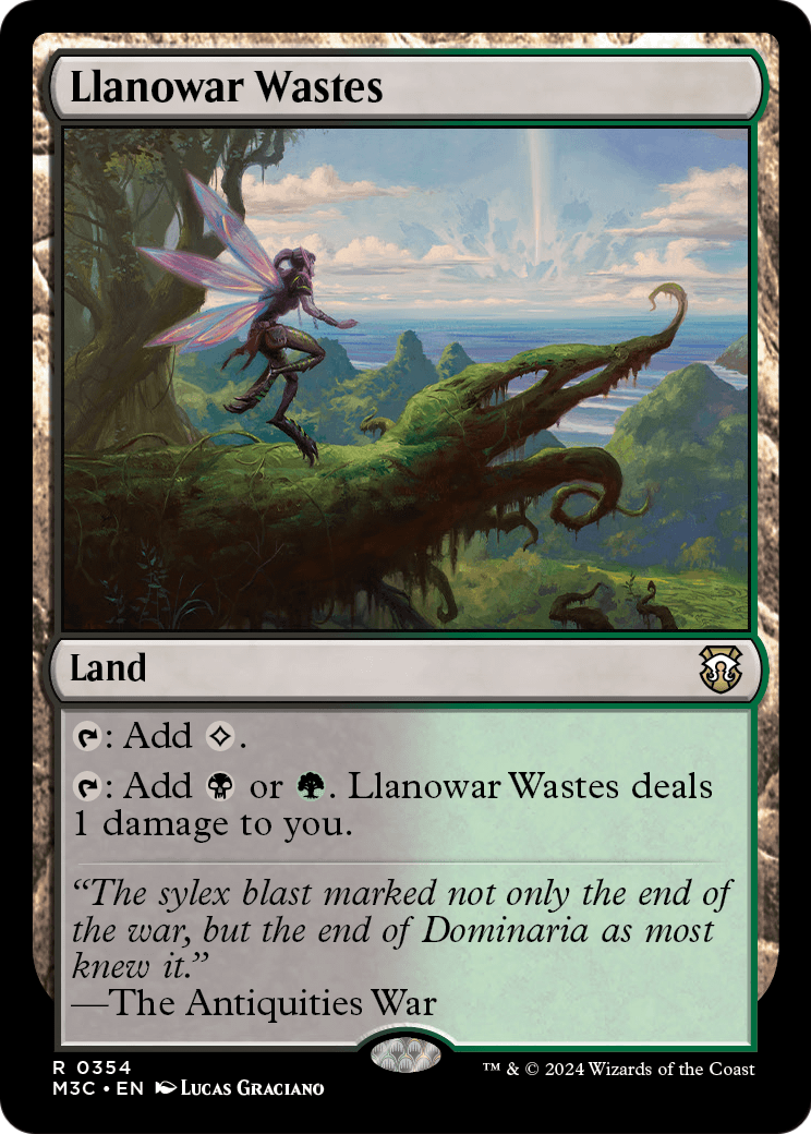 Llanowar Wastes [Modern Horizons 3 Commander]