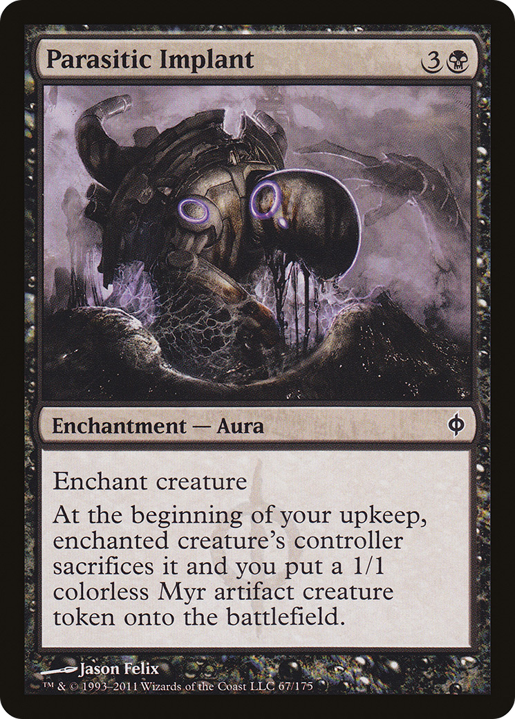 Parasitic Implant [New Phyrexia] Foil