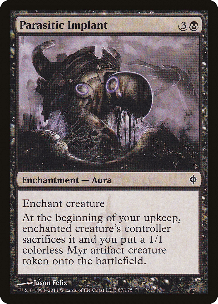 Parasitic Implant [New Phyrexia] Foil