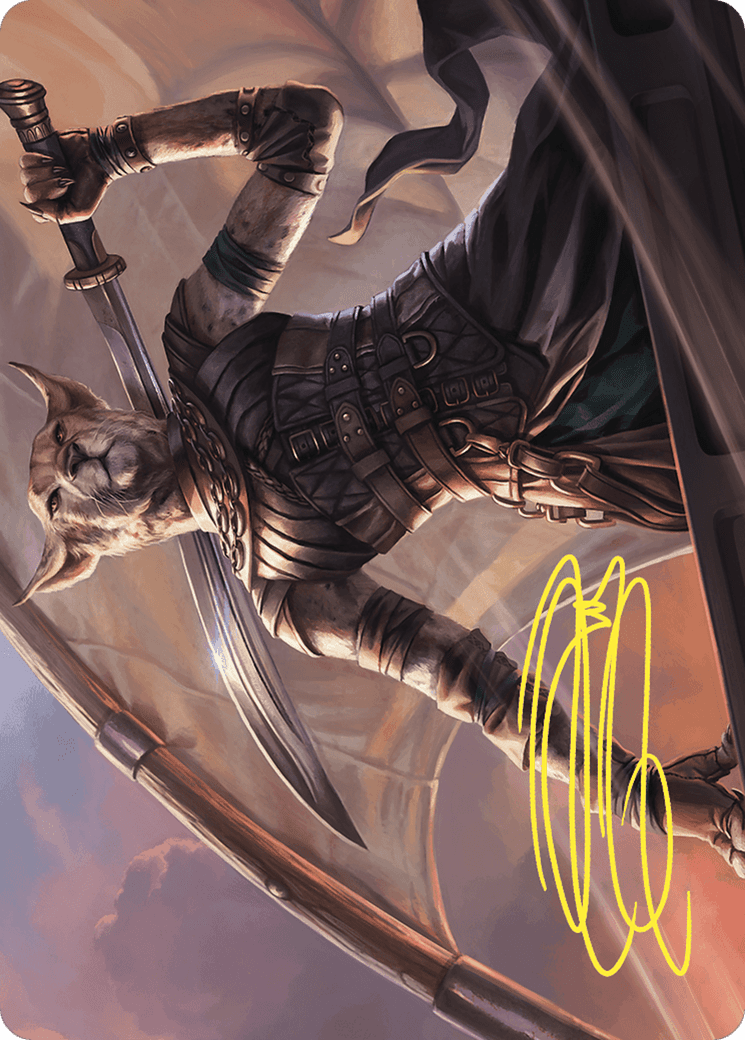 Mirri, Weatherlight Duelist // Mirri, Weatherlight Duelist (ACMM-028) - Commander Masters Art Series (Borderless)
