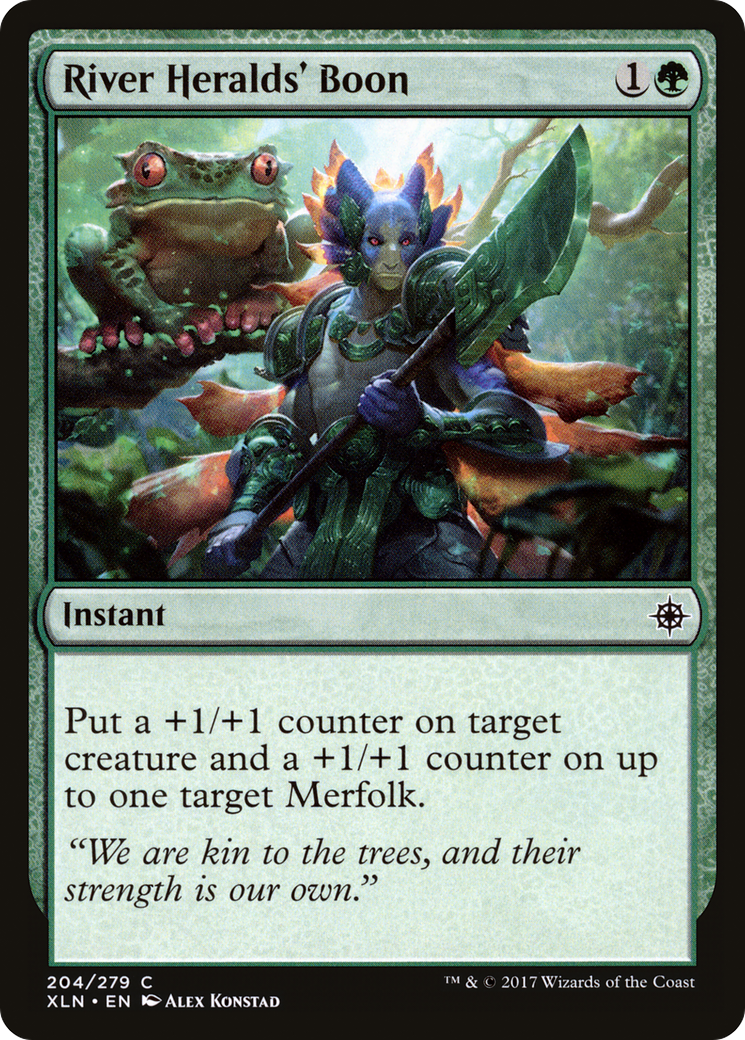 River Heralds' Boon [Ixalan] Foil