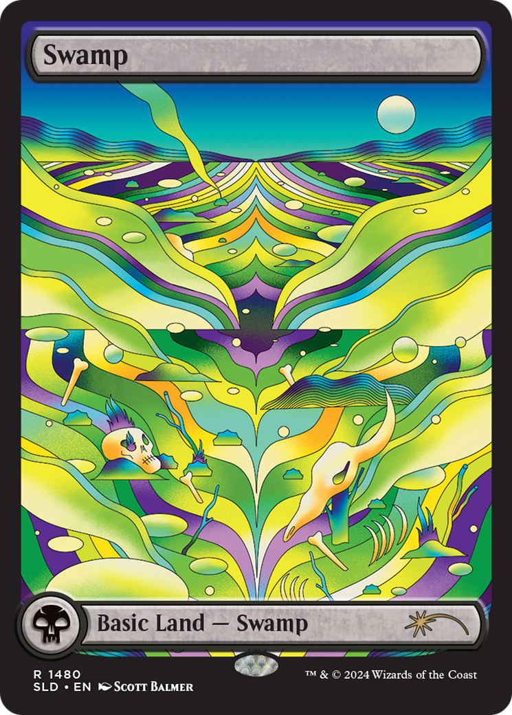 Swamp (1480) [Secret Lair Drop]  Foil