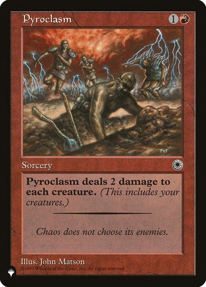 Pyroclasm |  (POR-143) [The List]