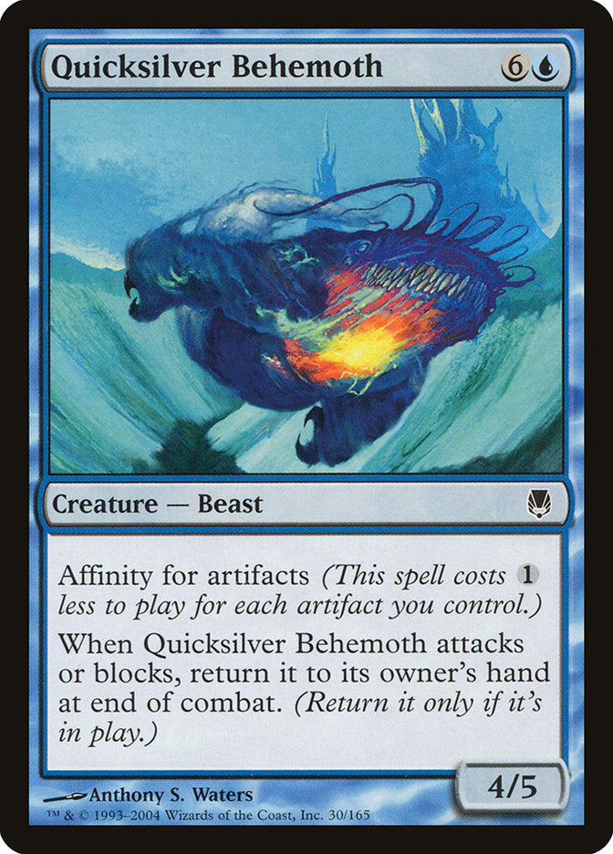 Quicksilver Behemoth 30/165 (Darksteel) 