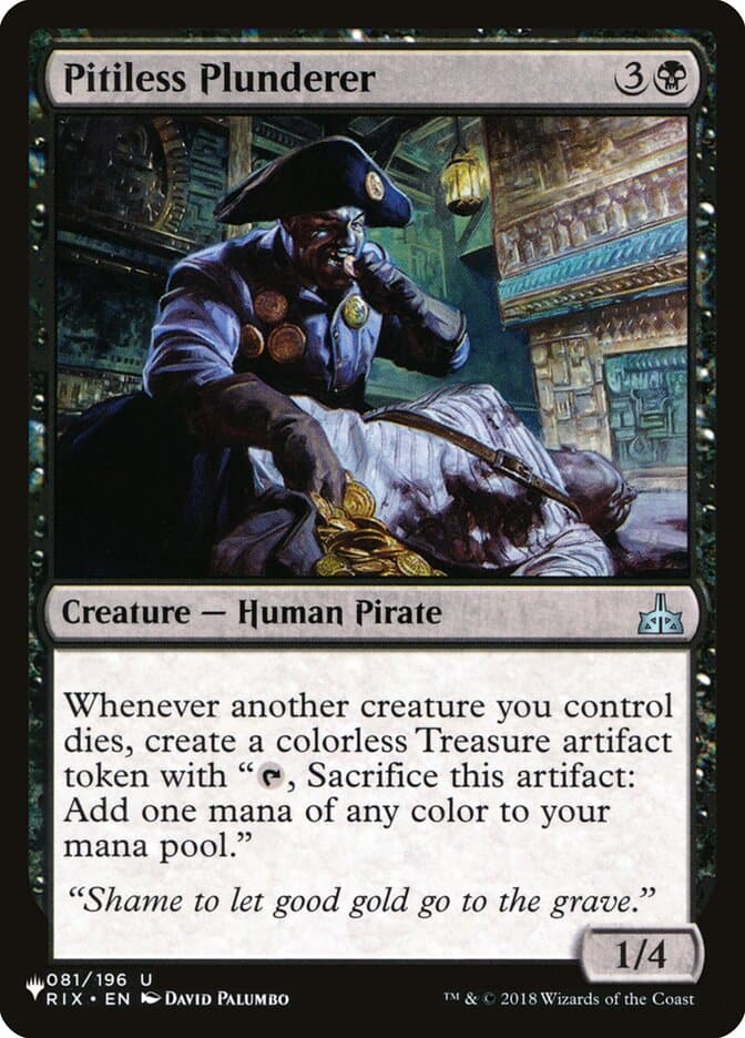 Pitiless Plunderer |  (RIX-81) [The List]