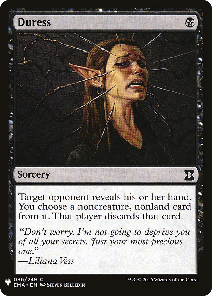 Duress |  (EMA-86) [The List]