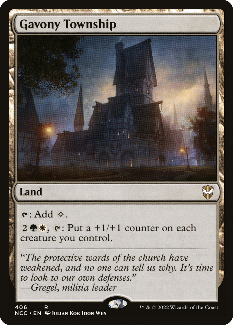 Gavony Township [Streets of New Capenna Commander]