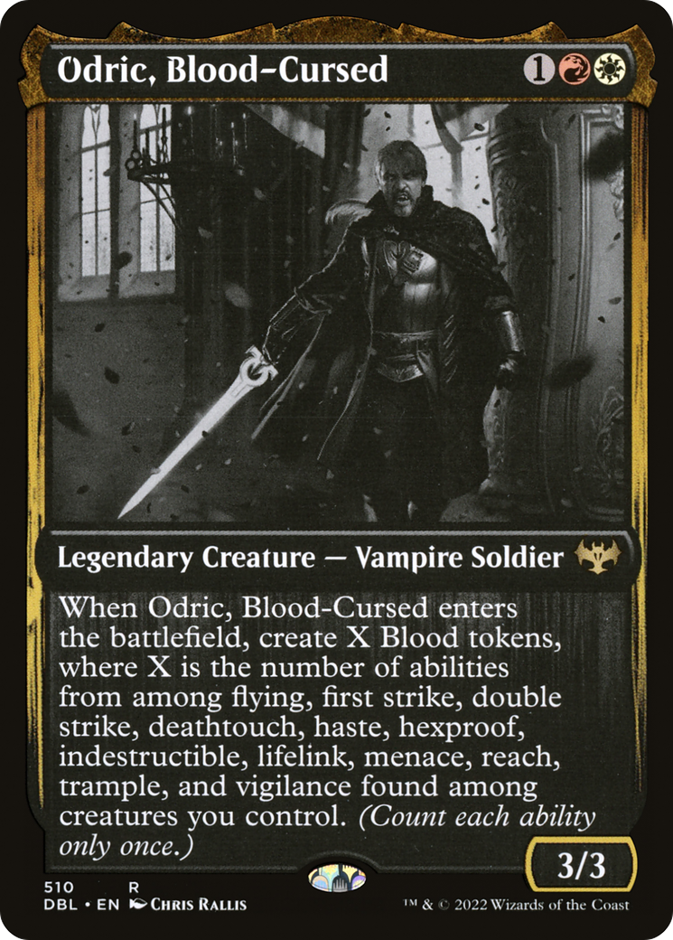 Odric, Blood-Cursed [Innistrad: Double Feature] Foil