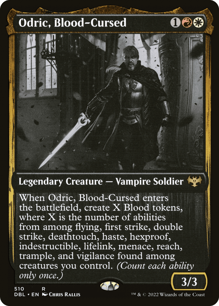 Odric, Blood-Cursed [Innistrad: Double Feature] Foil