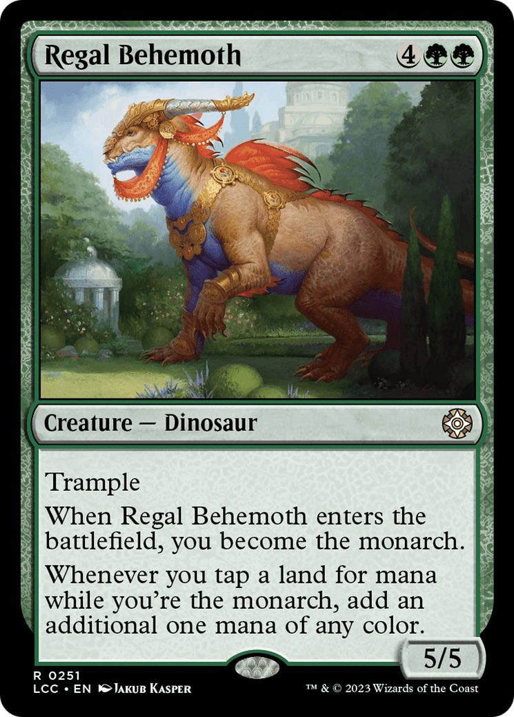 Regal Behemoth [The Lost Caverns of Ixalan Commander]