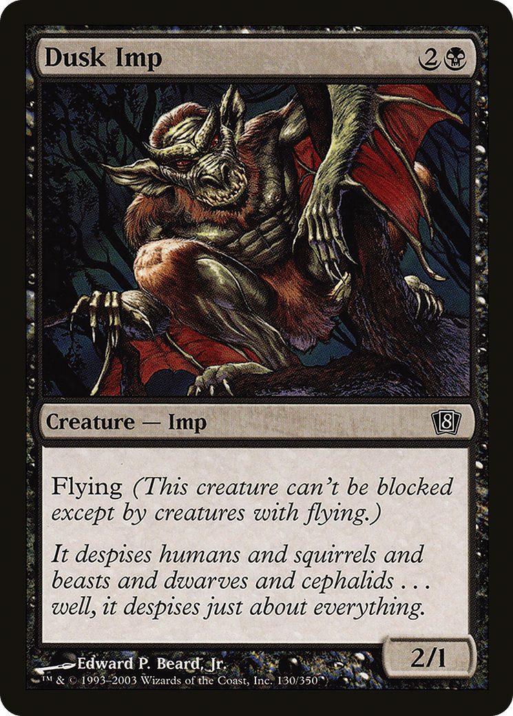 Dusk Imp [Eighth Edition] Foil