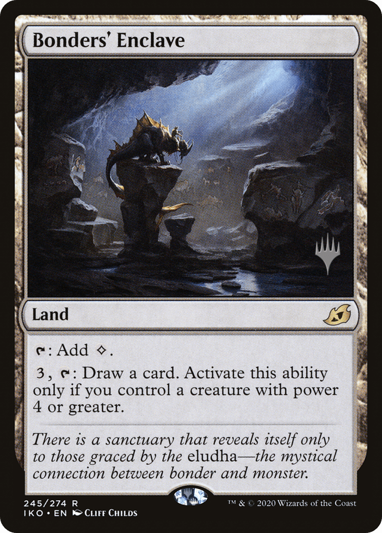 Bonders' Enclave (Promo Pack) [Ikoria: Lair of Behemoths Promos] Foil